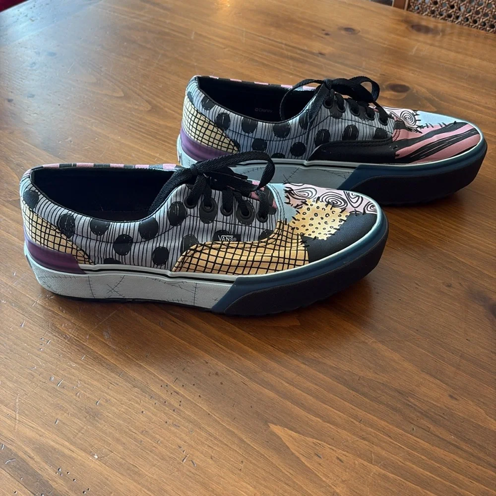 Vans x Disney Nightmare Before Christmas Era Stacked Patchwork Sneakers Unisex